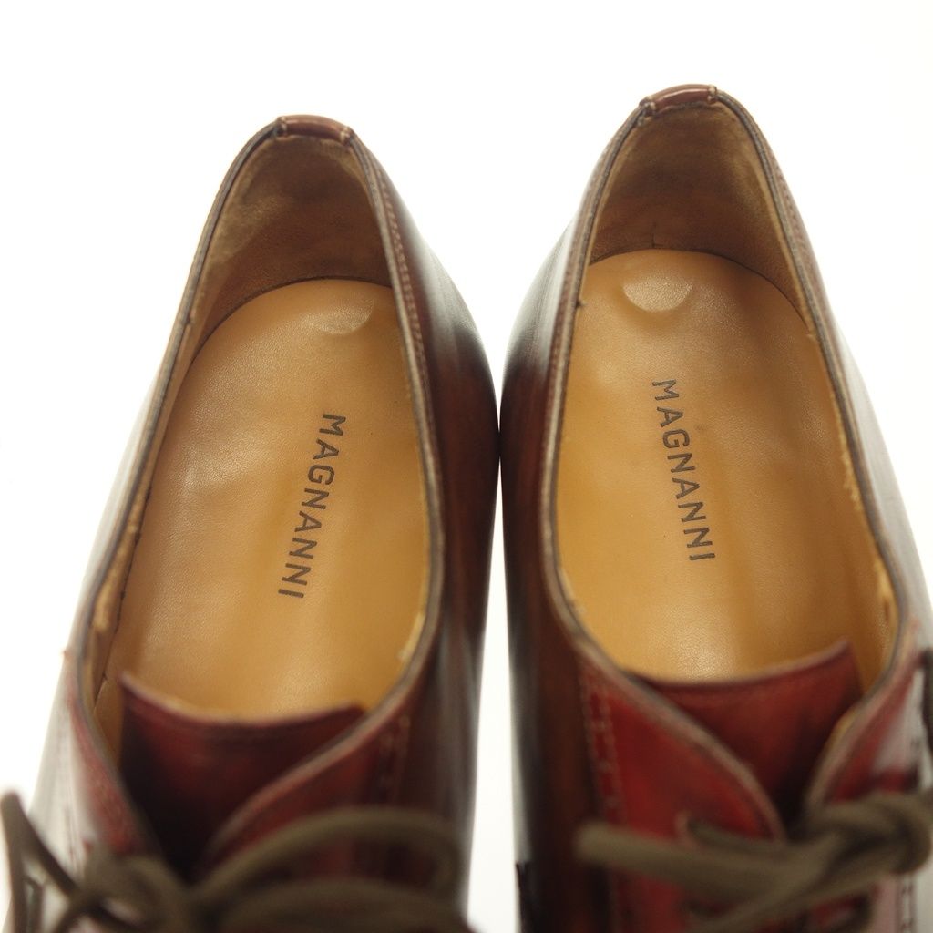 即購入可 マグナーニ MAGNANNI 革靴 レザーシューズ 41サイズ 即購入可 マグナーニ MAGNANNI 革靴 レザーシューズ 41サイズ