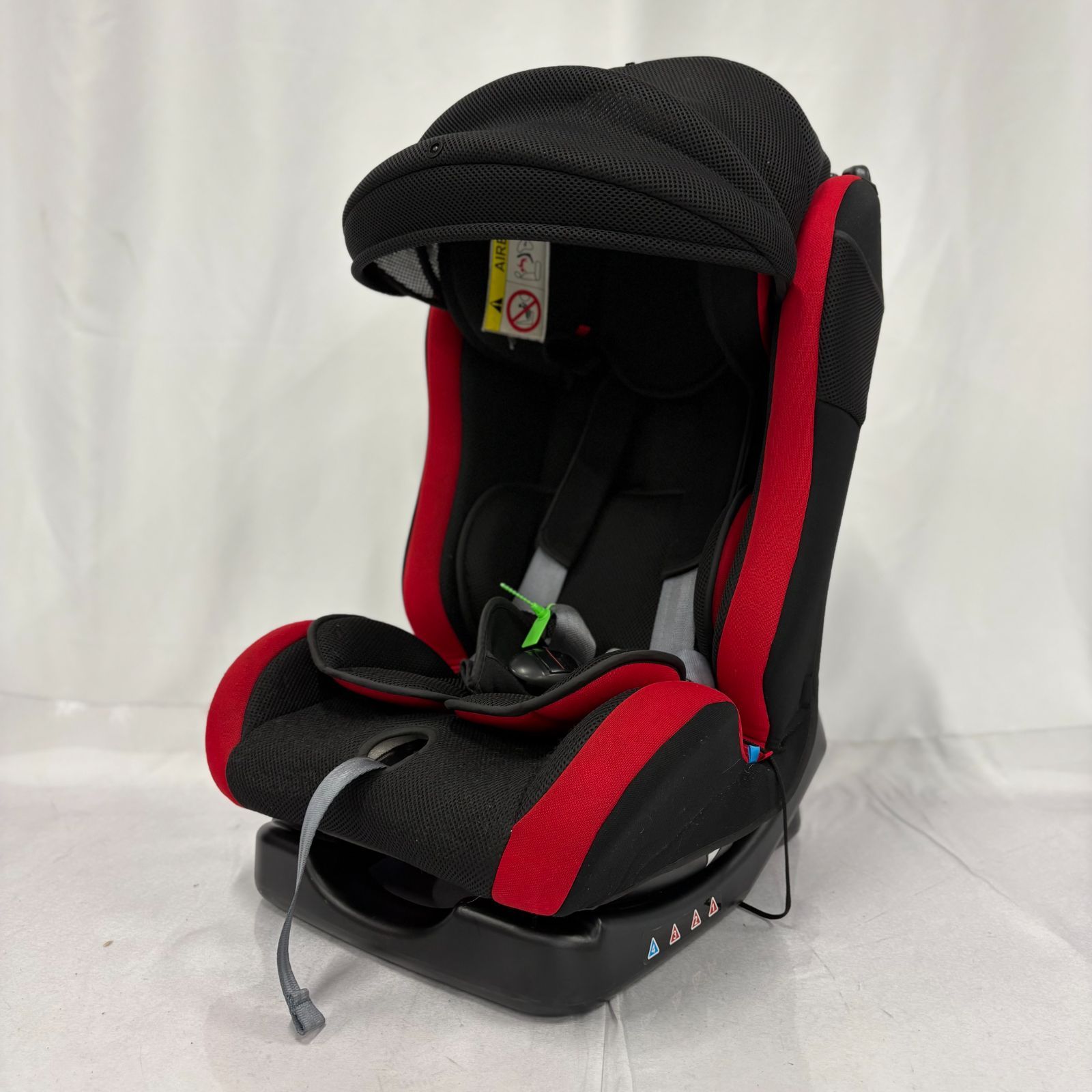 美品 LEAMAN リーマン チャイルドシート カイナ レッド ブラック 赤 黒 美品 LEAMAN リーマン チャイルド ジュニアシート カイナ 赤 黒