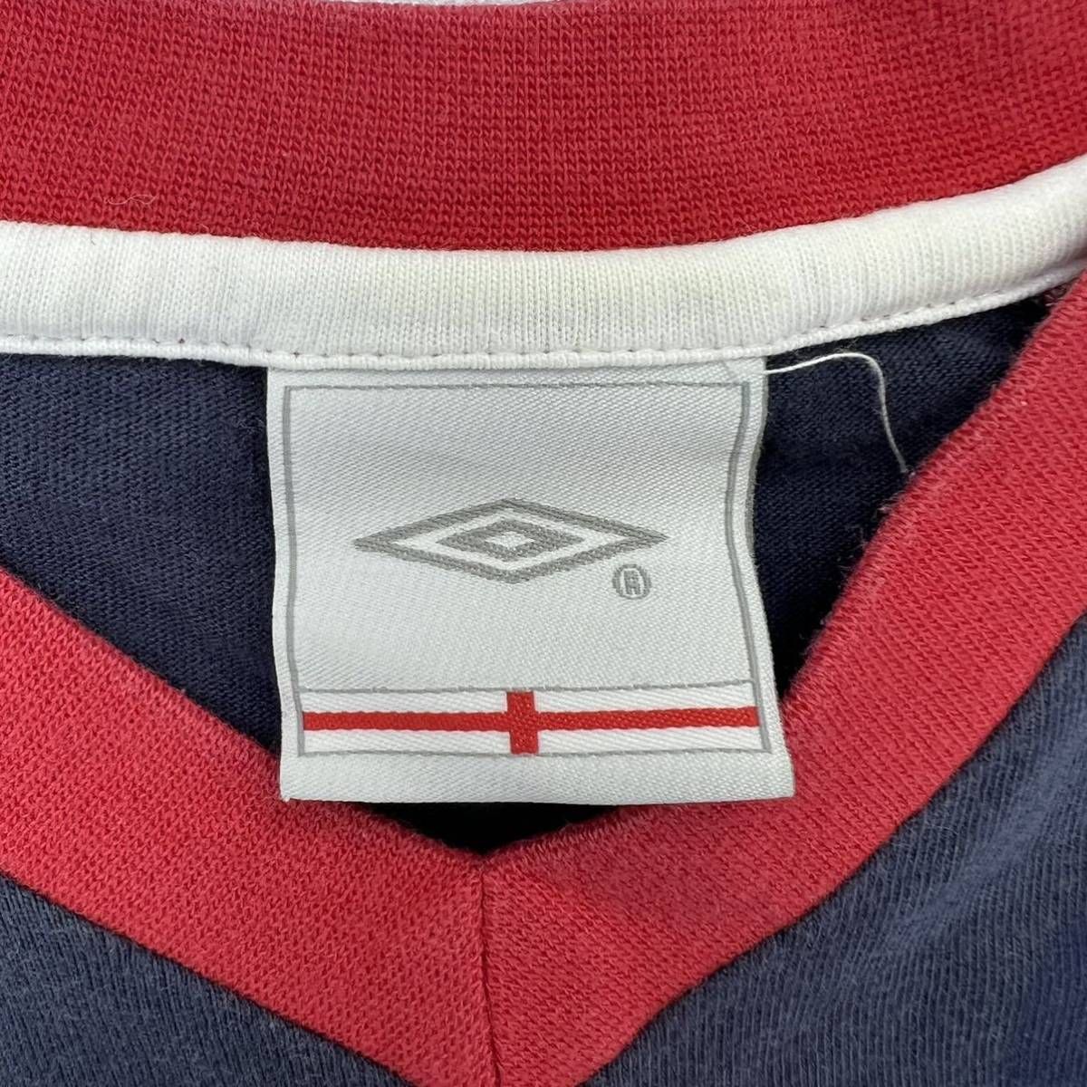umbro ☆ 人気◎ イングランド代表 チーム Tシャツ 半袖 ネイビー