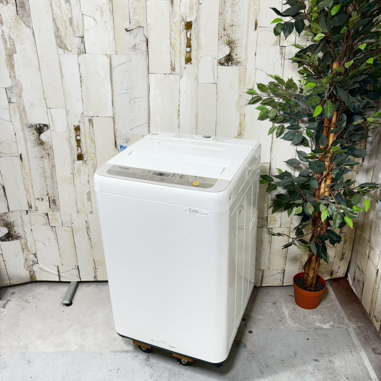 Panasonic 洗濯機 5kg NA-F50B12 2019年製 2019年製】Panasonic パナソニック NA-F50B12 全自動洗濯機 5kg 節約