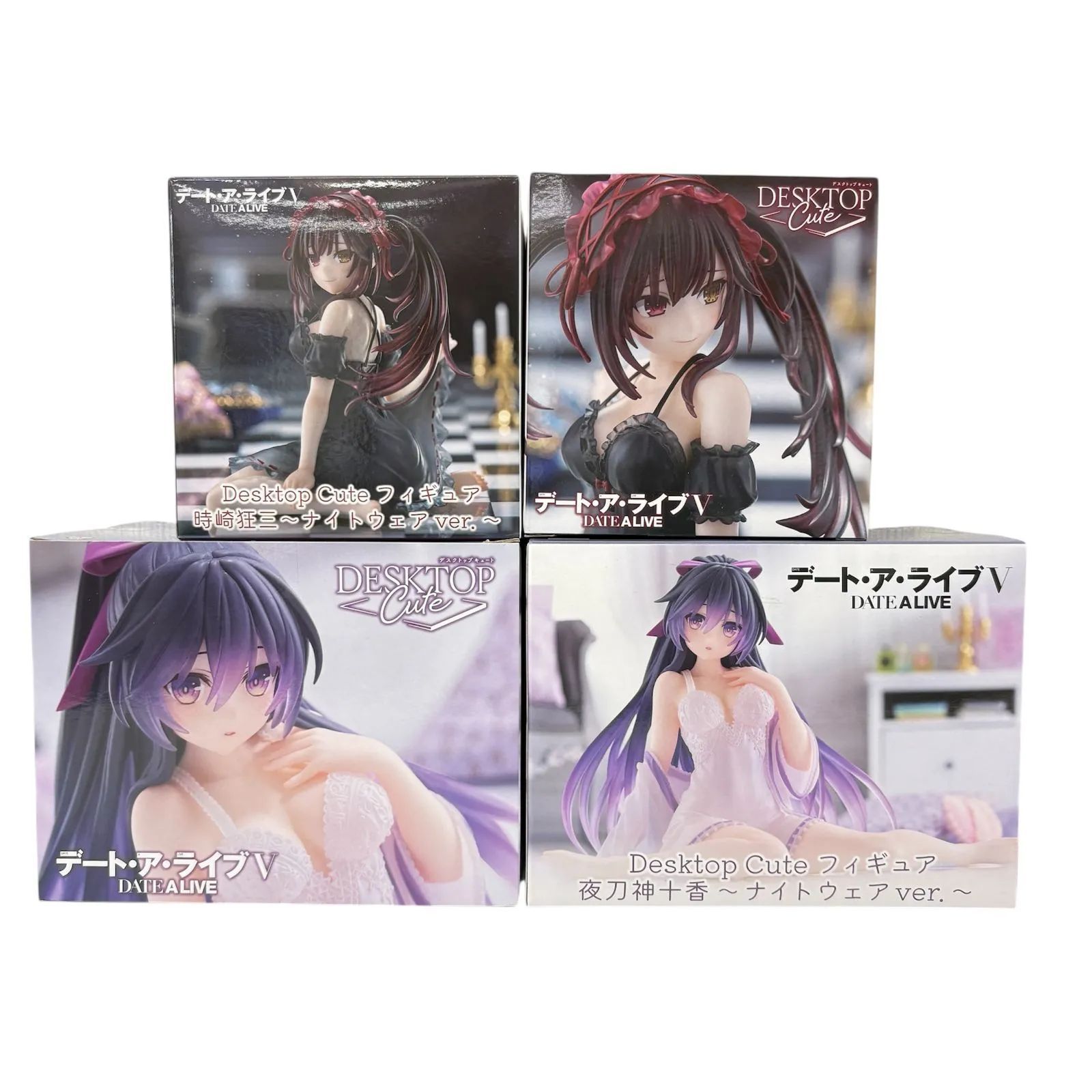 【10点】デート・ア・ライブVフィギュアセット デート・ア・ライブV』ナイトウェア姿の時崎狂三がプライズ