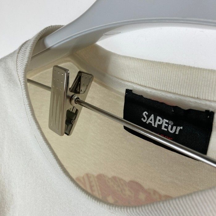 XL】SAPEur レッドペイズリーヘッド ホワイトWhiteサイズ - Tシャツ ...