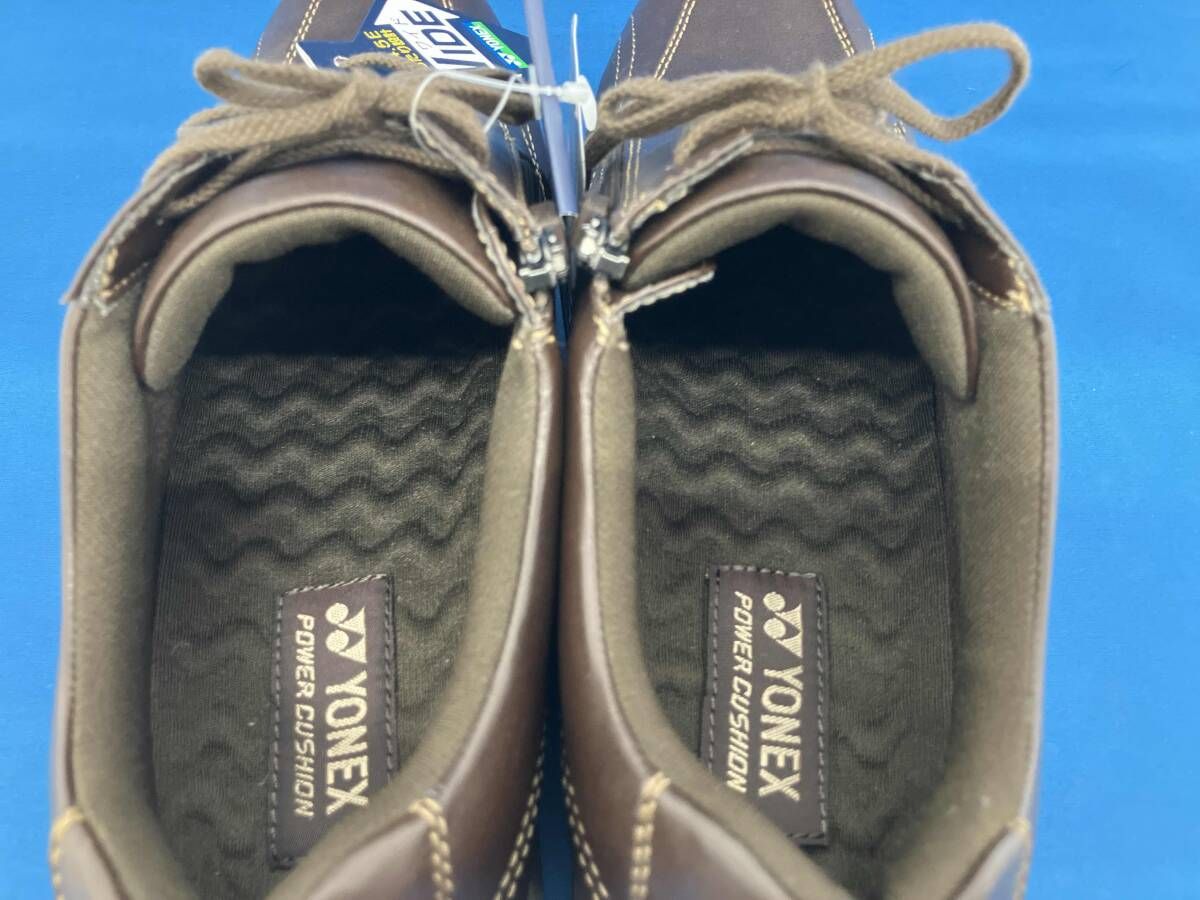 ウォーキングシューズ YONEX パワークッション MC30W 26.5cm ダークブラウン No.SHWMC30W ヨネックス