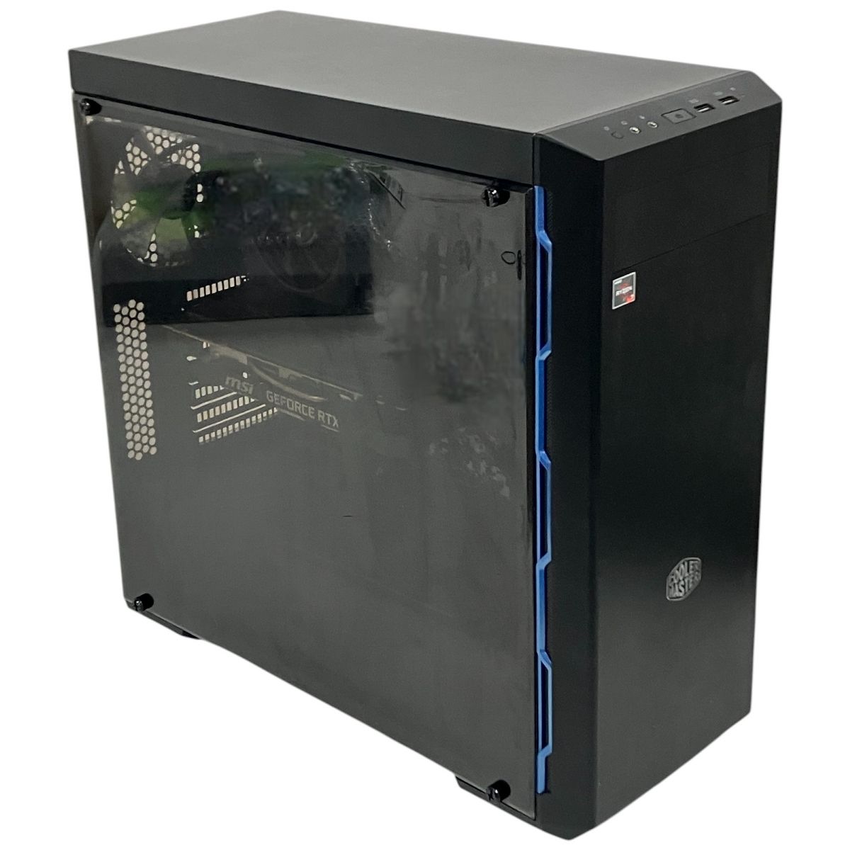美品　AMD 3700X 16GB SSD 512GB RTX2070SUPER 自作PC ゲーミング デスクトップ パソコン AMD Ryzen 7 3700X 8