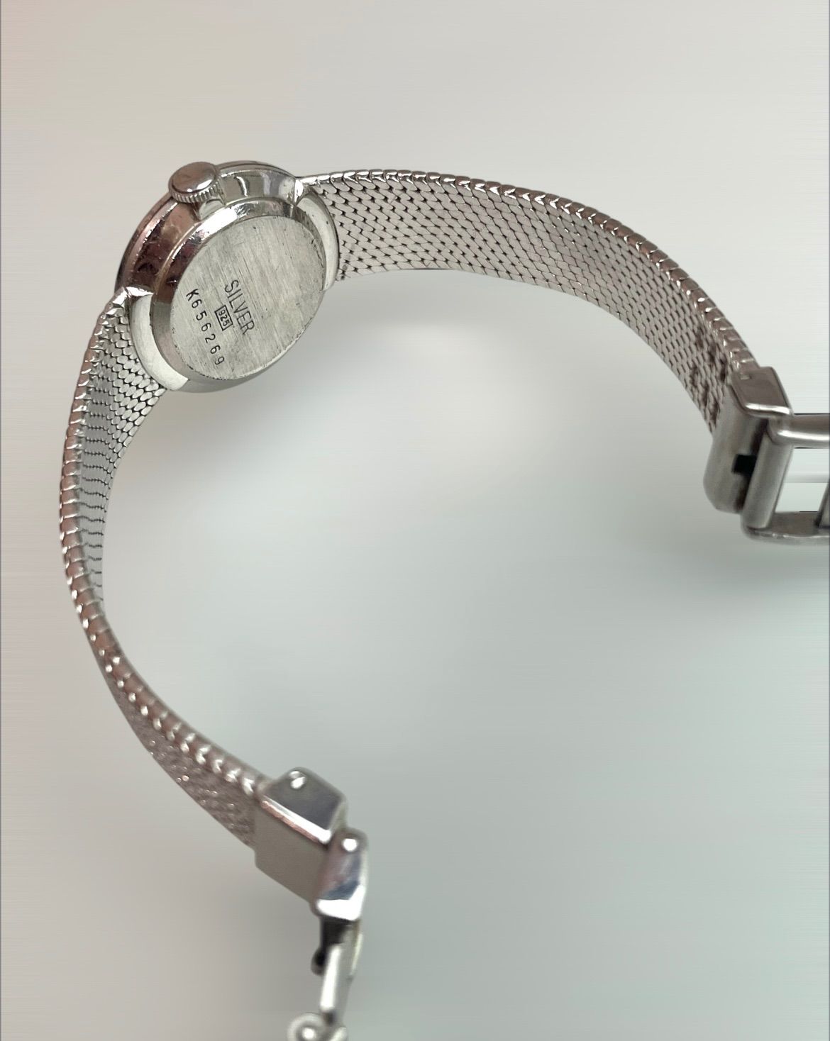 ラドー シルバーコロニー 925 手巻き 機械式 腕時計 ボーイズ シルバー