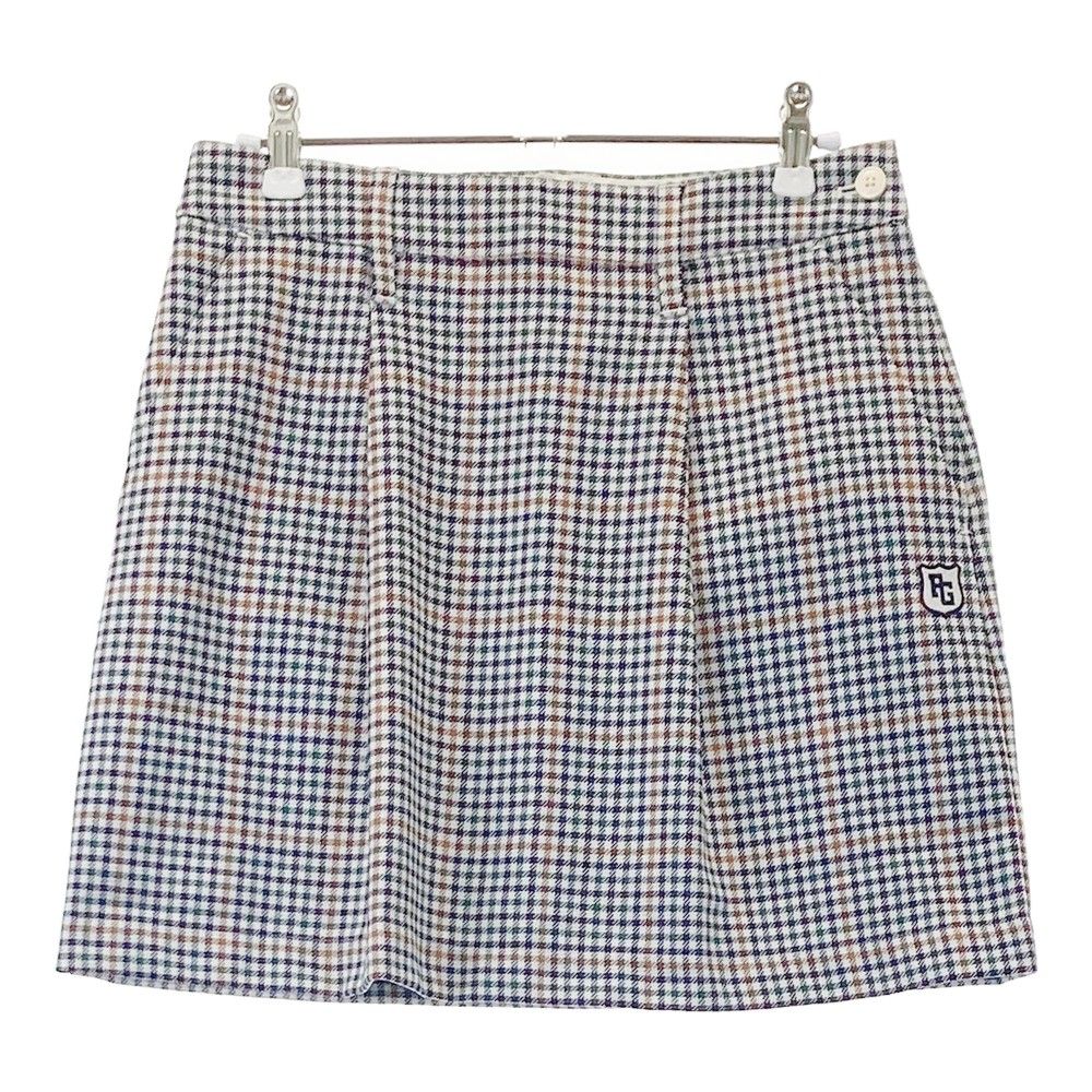 PEARLY GATES★新品チェックミニスカート PEARLY GATES チェック柄 ゴルフスカート