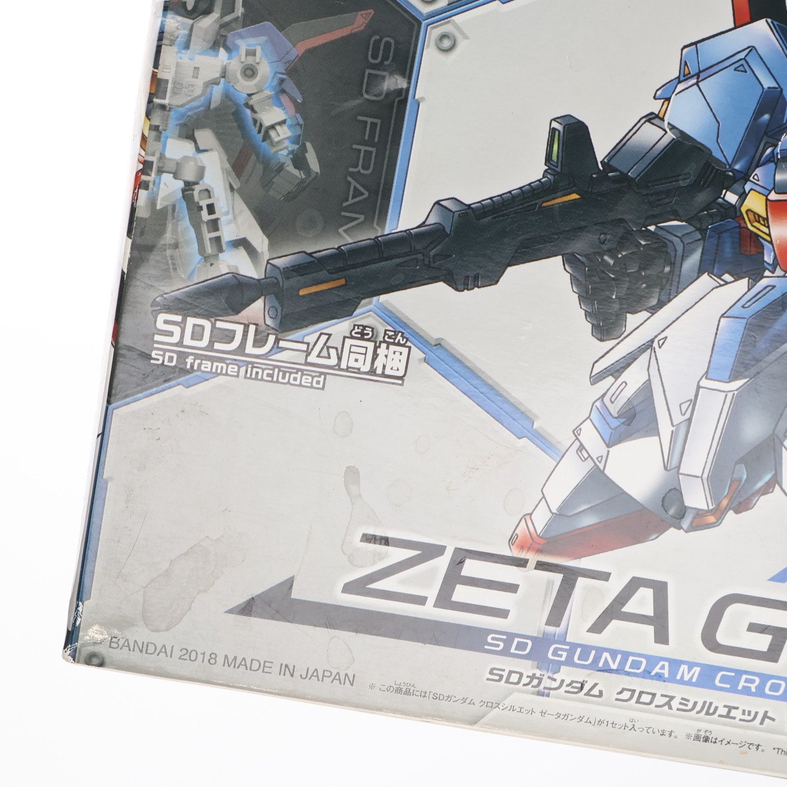 ガンダムクロス⑤　SDガンダム　MSZ-006ガンダム　88年日本製　プラモデル SDガンダム ガンダムクロス NO 5 Zガンダム ゼータガンダム