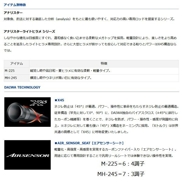 アナリスターライトヒラメ