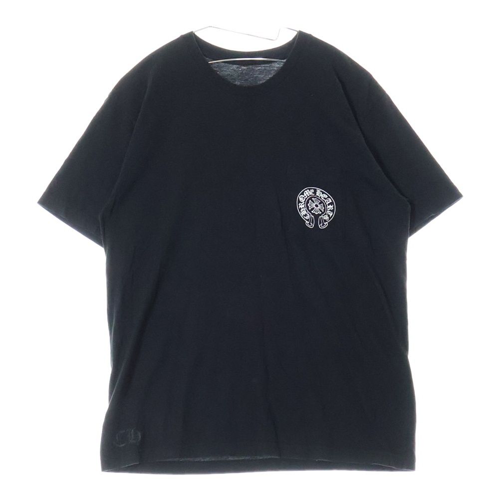 CHROME HEARTS◆ホースシュー ロゴ Tシャツ ソウル限定 ブラック CHROME HEARTS (クロムハーツ) Seoul Horseshoe Tee ソウル