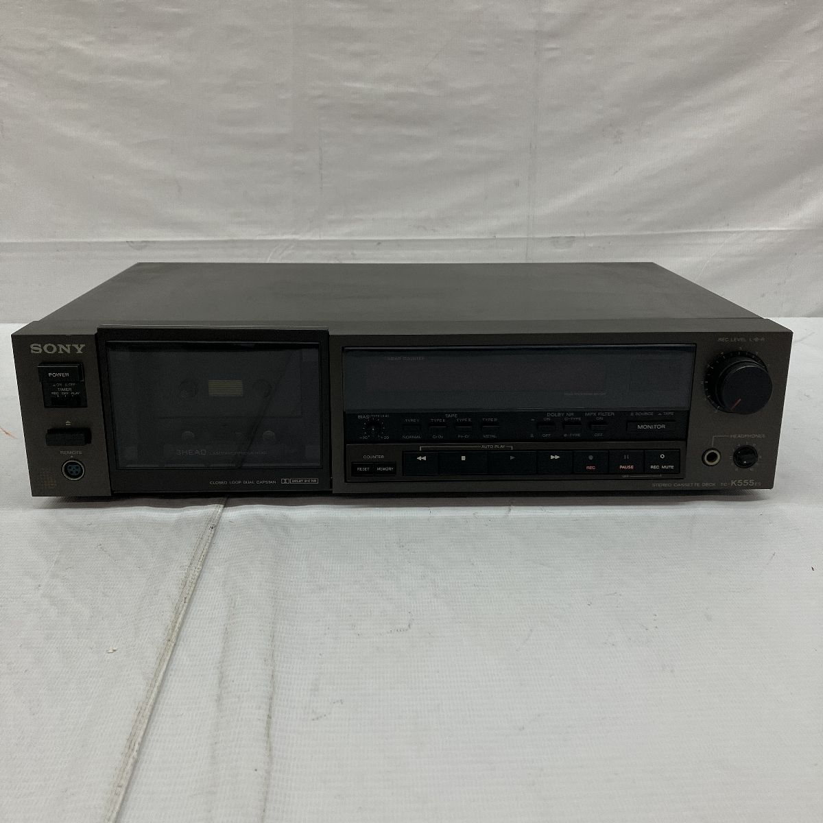 SONY TC-K555ESG ジャンク | 黄昏ぱんだのぼやき