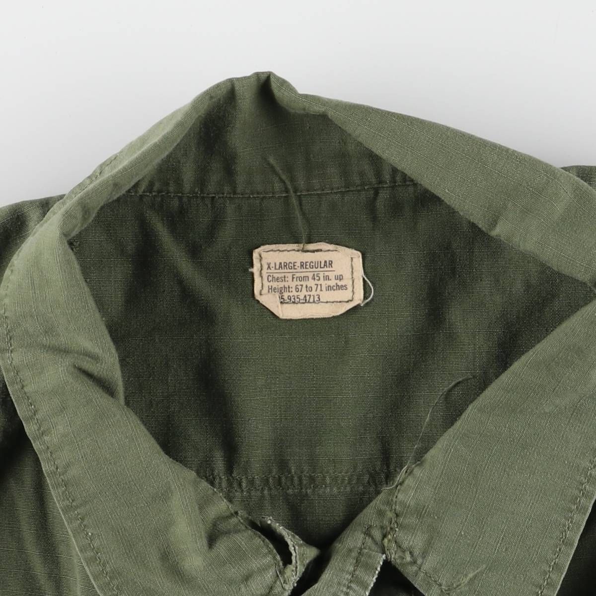 古着 60年代 米軍実品 ジャングルファティーグ 4th ミリタリー