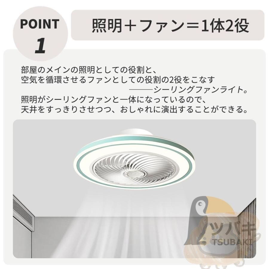ファン付き照明
