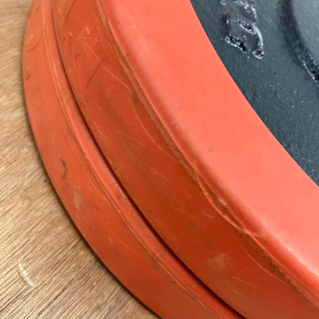 ファイティングロード ダンベル プレート ラバー付き 7.5KG ×2 筋トレ ダイエット C10530746 LLC-HASEGAWATOSO_COM