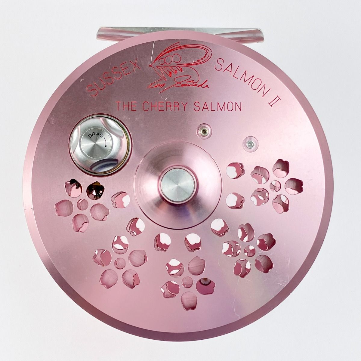 ★即決！稀少 ケンサワダ サセックス サーモン シルバー 初期モデル 中古良品！機関好調 Ken Sawada SUSSEX Salmon ★ ☆即決！稀少 ケンサワダ サセックス 56 シルバー 中古良品