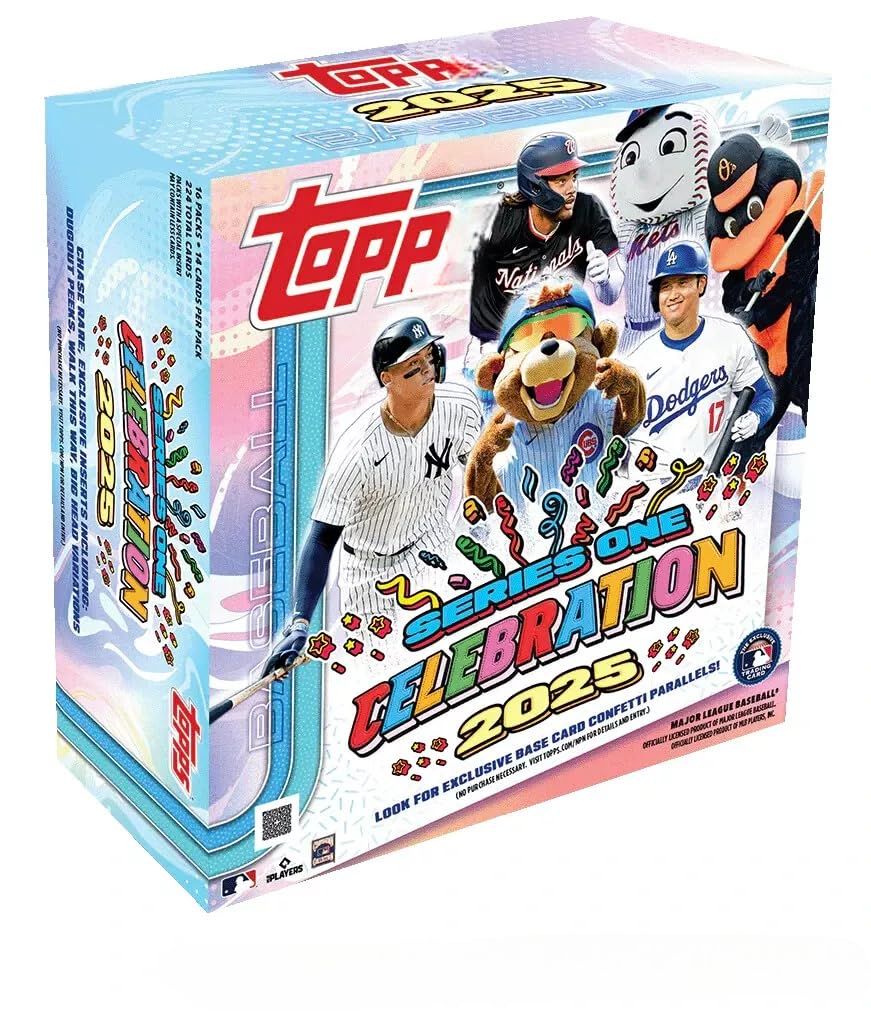 2025 TOPPS SERIES 1 BASEBALL CELEBRATION MEGA BOX - トップス シリーズ１ ベースボール セレブレーション メガボックス 並行輸入品