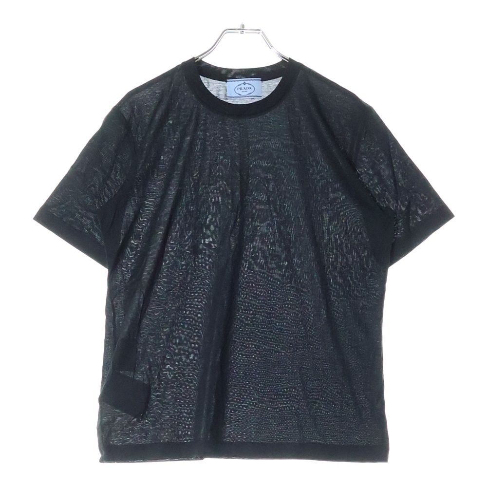 PRADA (プラダ) AD2022 クルーネック ショートスリーブ シアー  