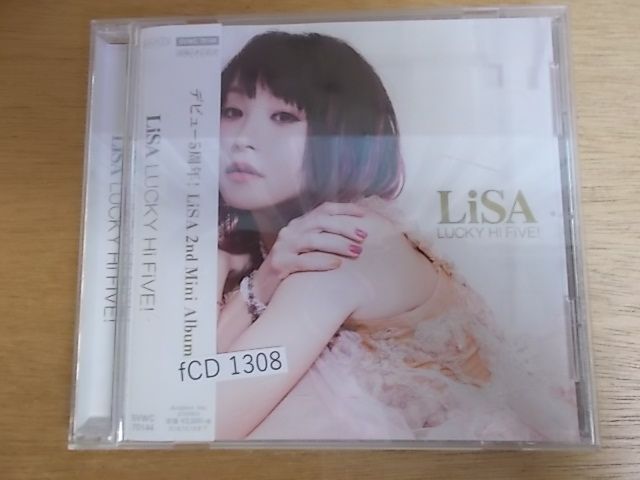 ALIDA] fCD1308[CD][EX-VG][歌詞カード：有][OBI]LISA / LUCKY