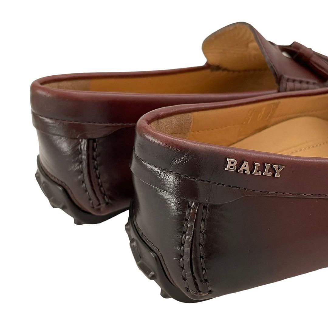 【未使用品】BALLY バリー ローファー スリッポン シューズ タッセル ロゴ 未使用品】BALLY バリー ローファー スリッポン シューズ
