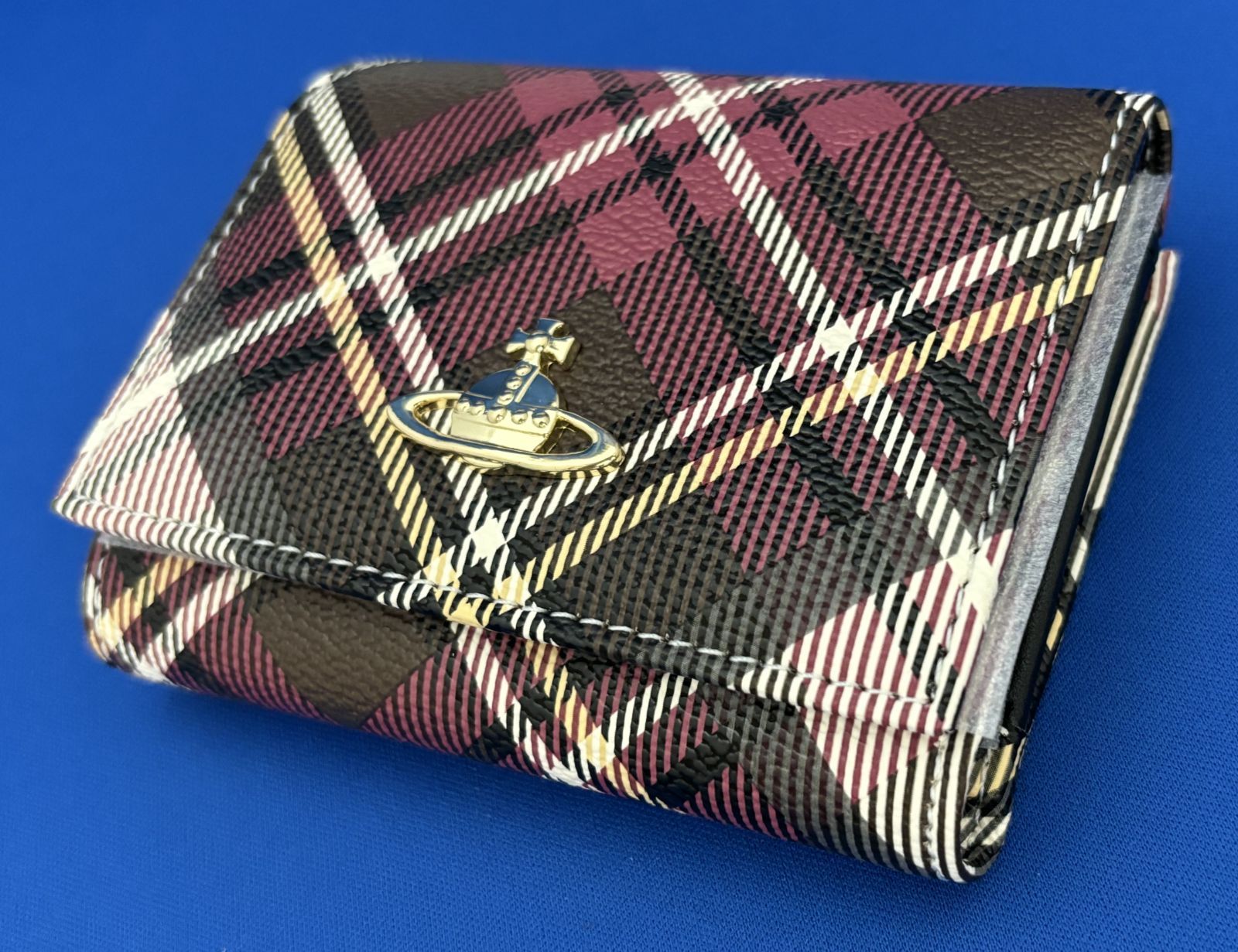 新品・正規品】ヴィヴィアンウエストウッド 三つ折財布 EXIBTION 
