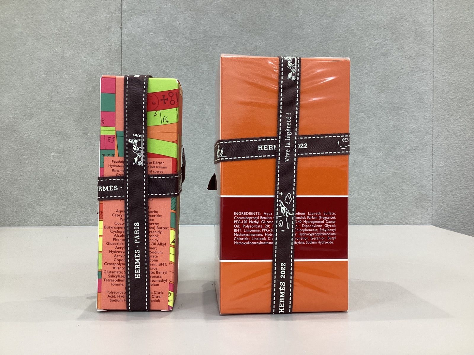 W208 HERMES エルメス ボディバーム ハンド-ボディ クレンジングジェル 2点セット WWW_OLIVIERBERNSTEIN_COM