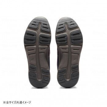 アシックス商事 ライフウォーカー 1242A018 ネイビーブルー×ネイビーブル 23.5cm 1242A018 252545