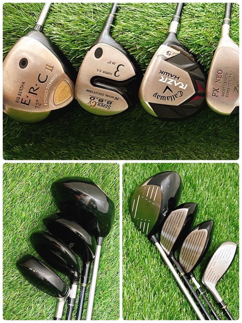 H1キャロウェイ 初心者オススメ ゴルフクラブセット メンズ FLEXR 13本