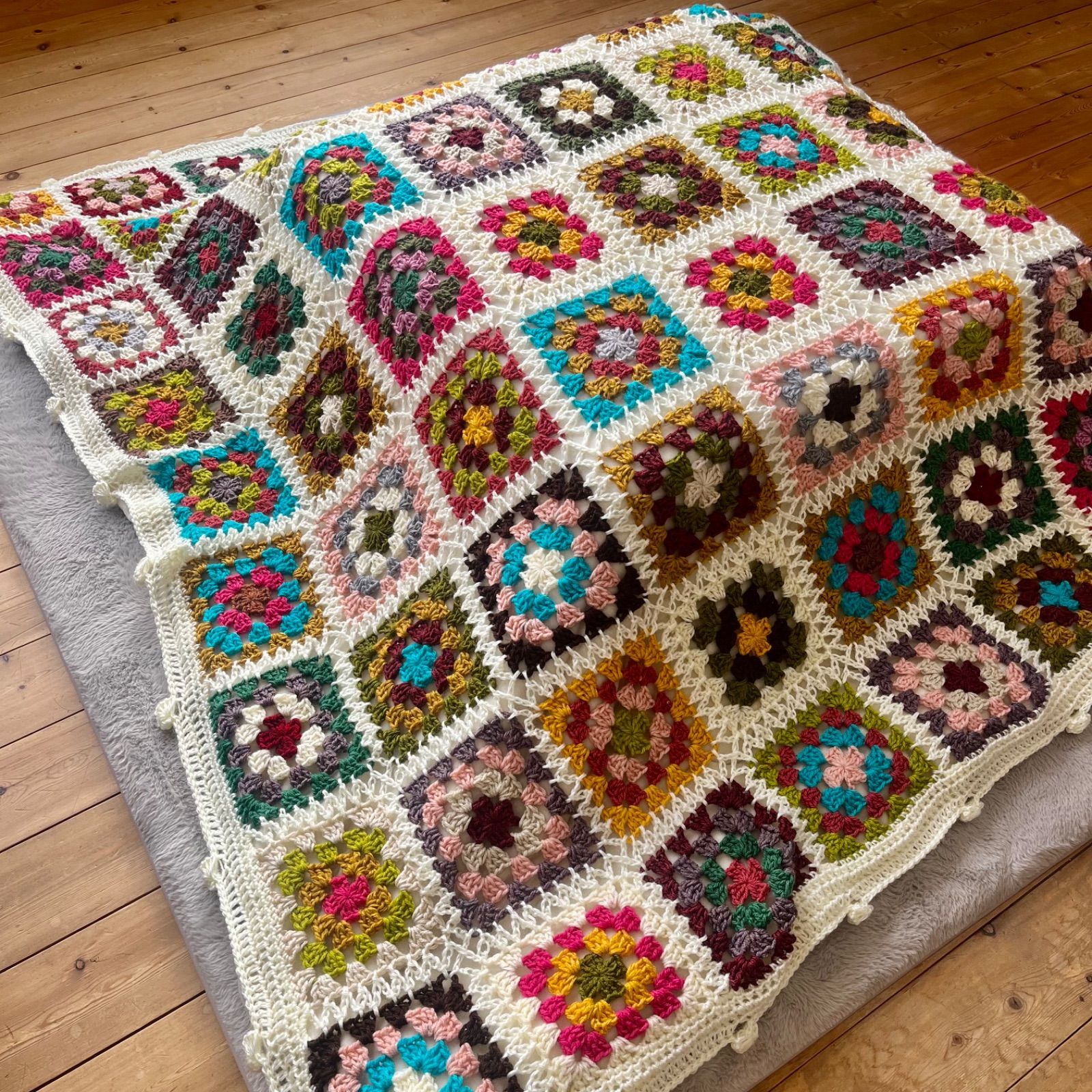 ハンドメイド こたつカバー マルチカバー ソファーカバー こたつ