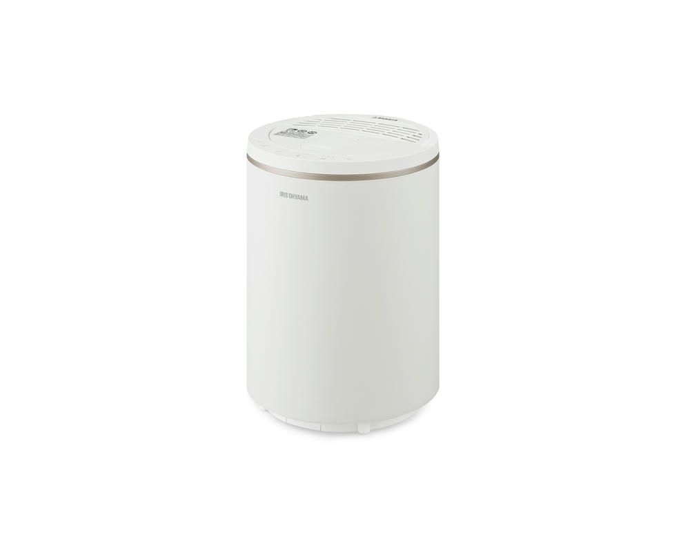 アイリスオーヤマ 加湿器 スチーム式 加熱式 加湿量 600ml タンク容量 3L 2WAY給水 10畳 17畳 連続加湿 15時間 チャイルドロック 空焚き防止機能 お手入れ簡単 ホワイト IRIS OHYAMA AHM-MH60-W