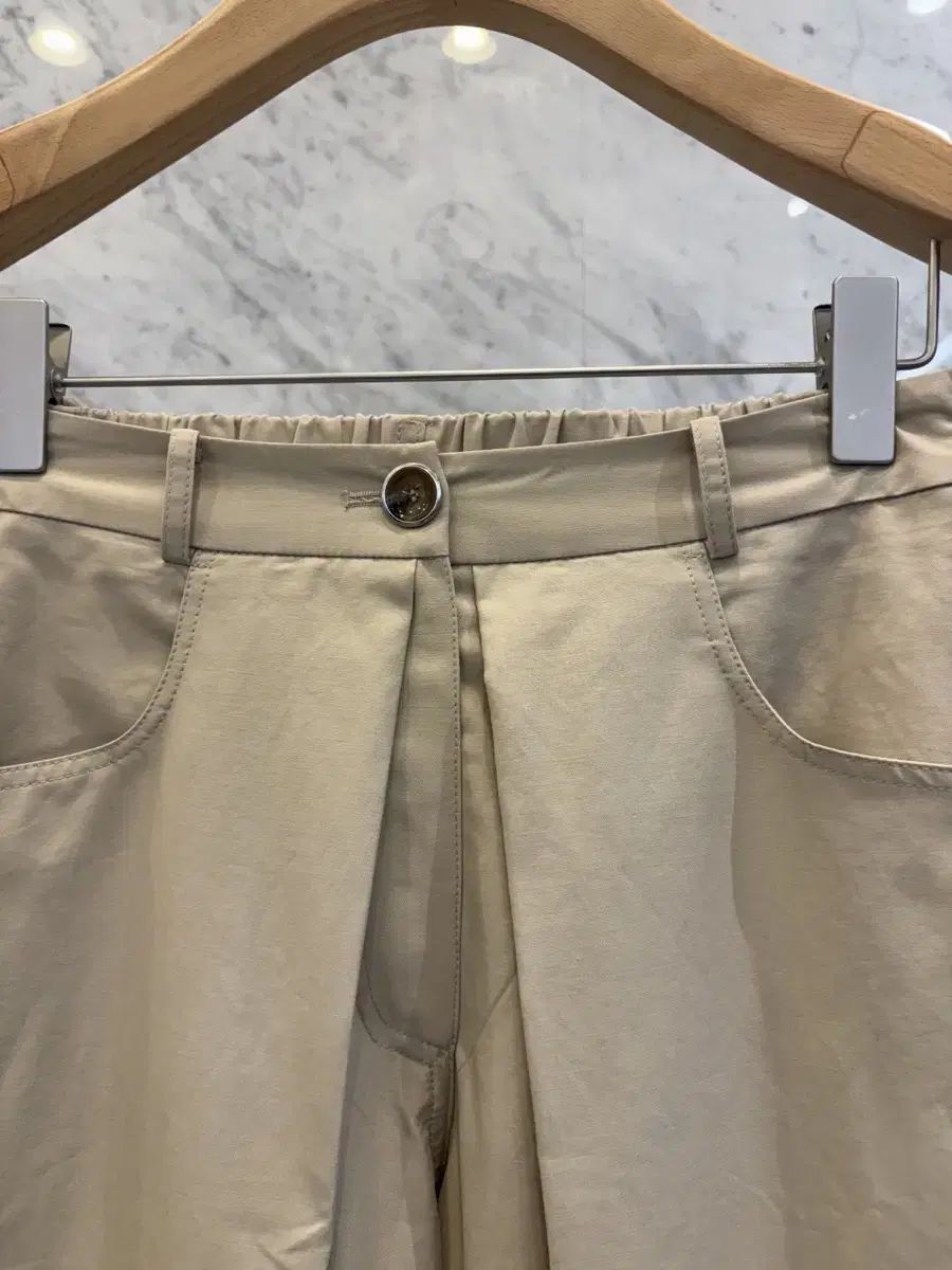 js ニューヨークスタイル 2025 f w ウエスト後ろゴム タックストラップ セミ 幅広ひも