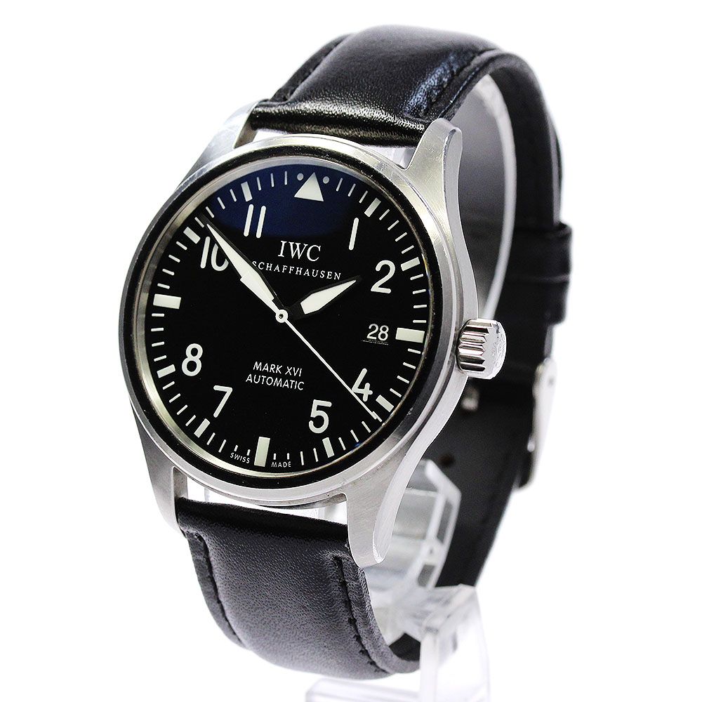 IWC IWC SCHAFFHAUSEN IW325501 パイロットウォッチ マークXVI  デイト 自動巻き メンズ保証書付き_837035