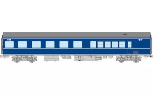 鉄道模型　HOゲージ 1/80 ナシ20(黒) [TW20B-005] 中古】鉄道模型 HOゲージ 1/80 国鉄 20系客車 ナシ20 食堂車