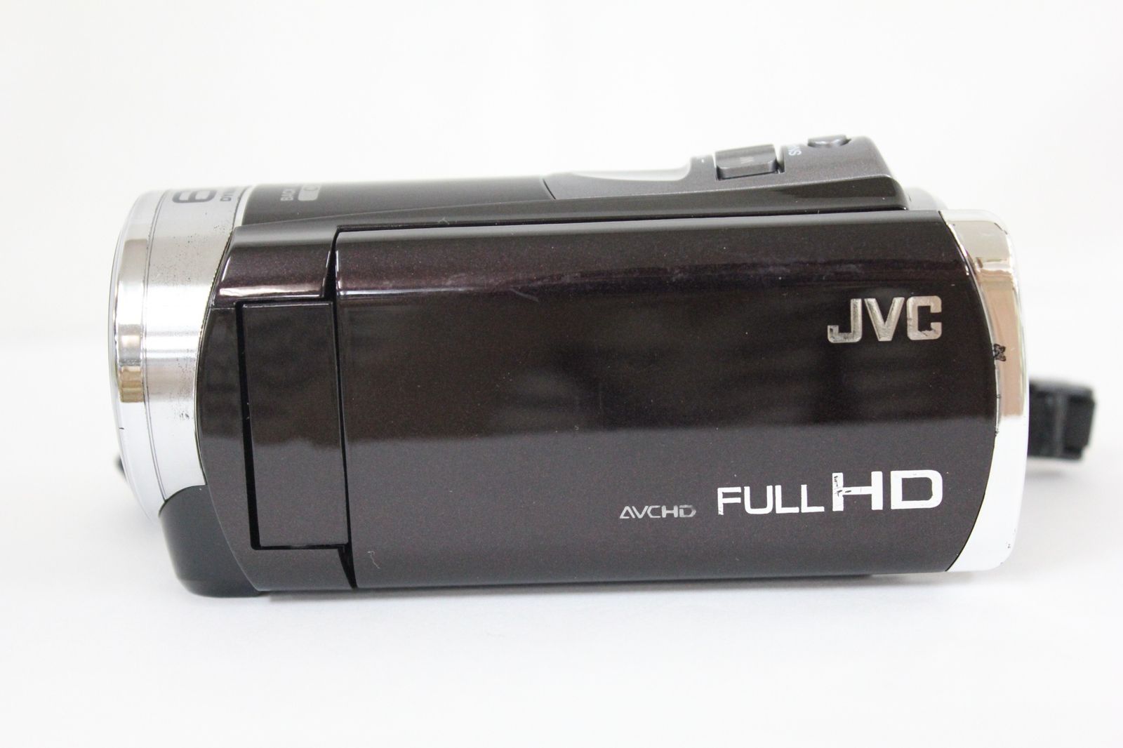 返品保証】 【録画再生確認済み】JVC Everio GZ-E345-T ボルドー 60x