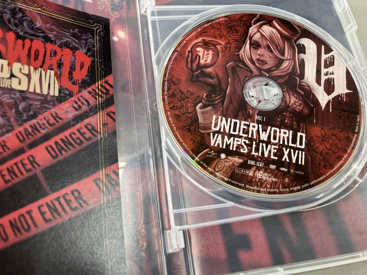 グッズ付　DVD　VAMPS LIVE 2017 UNDERWORLD　未開封品 VAMPS / VAMPS LIVE 2017 UNDERWORLD【完全数量限定 特別Goods付