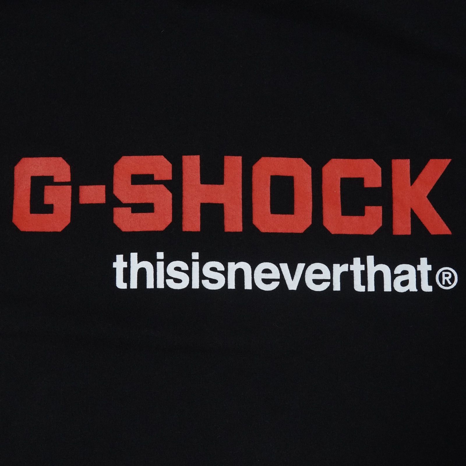 限定品 ディスイズネバーザット Tシャツ L ブラック G-SHOCK コラボ 