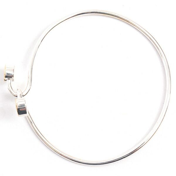 ティファニー ダブルフック バングル 925×750 シルバー ブレスレット