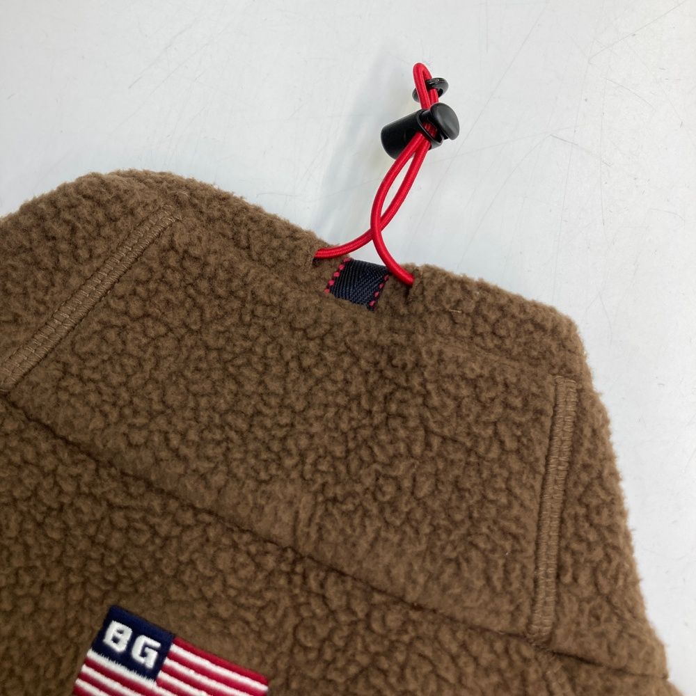 ジップベスト ブラウン系