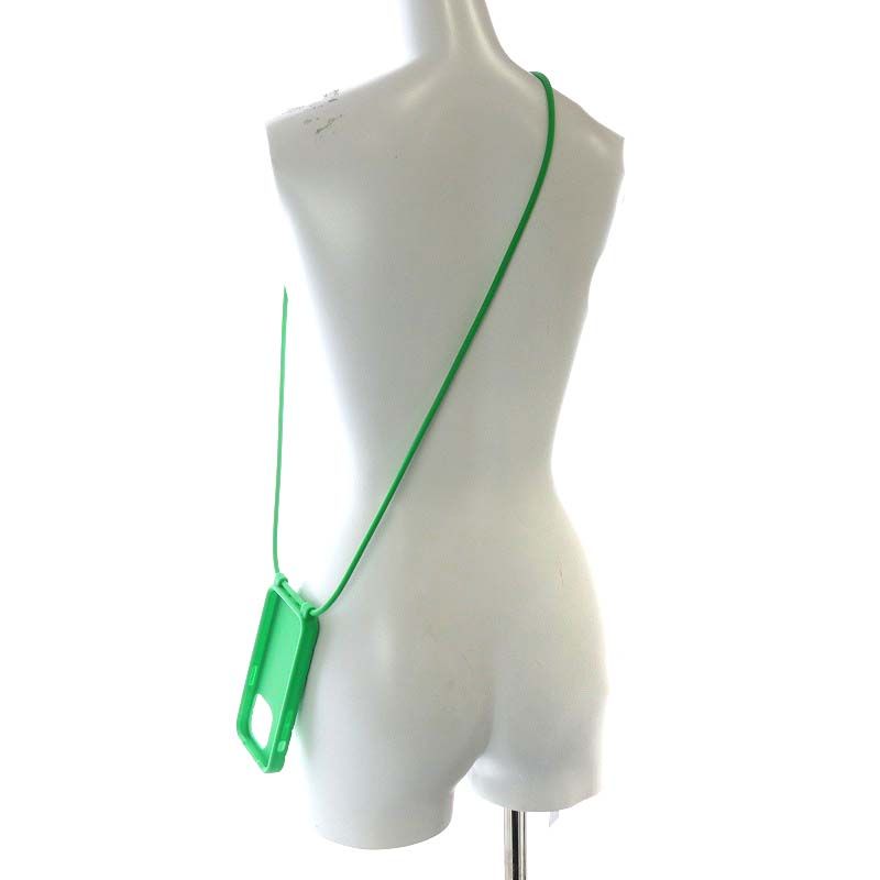 ボッテガヴェネタ iPhone 15 PRO ケース グリーン シリコン BOTTEGA