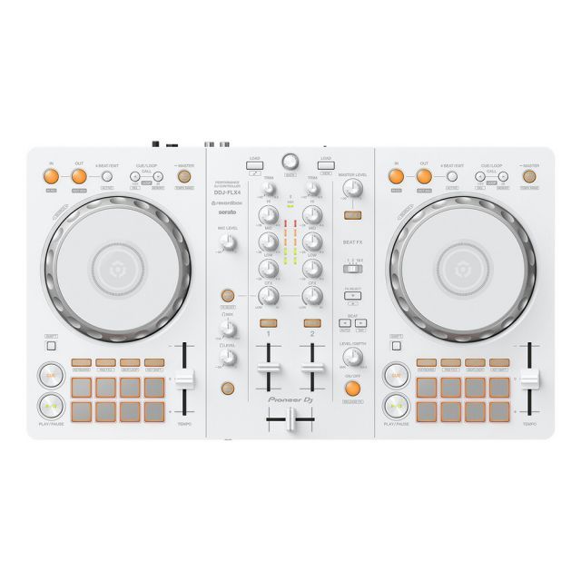 【未使用品】Pioneer DJ DDJ-FLX4　DJコントローラー カバー付 Pioneer DJコントローラー DDJ-FLX4 ＋ ダストカバー付き