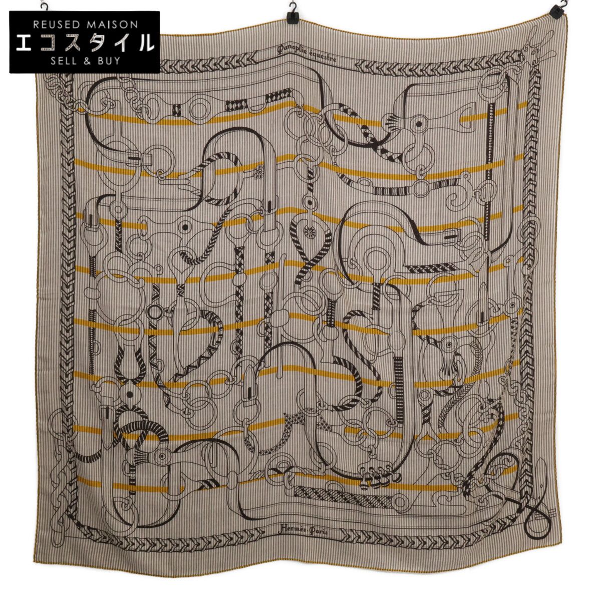 HERMES エルメス 【美品】Panoplie equestre 乗馬装具一式柄