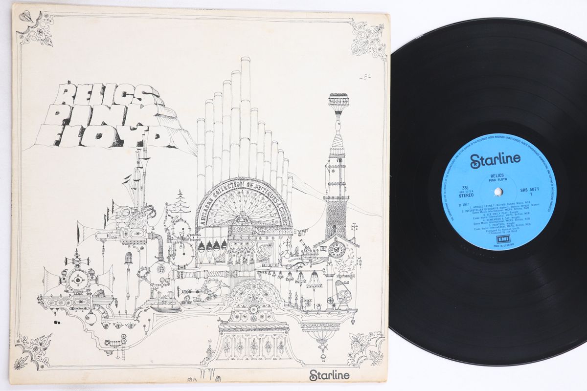 英LP Pink Floyd Relics SRS5071 STARLINE /00260 - メルカリ