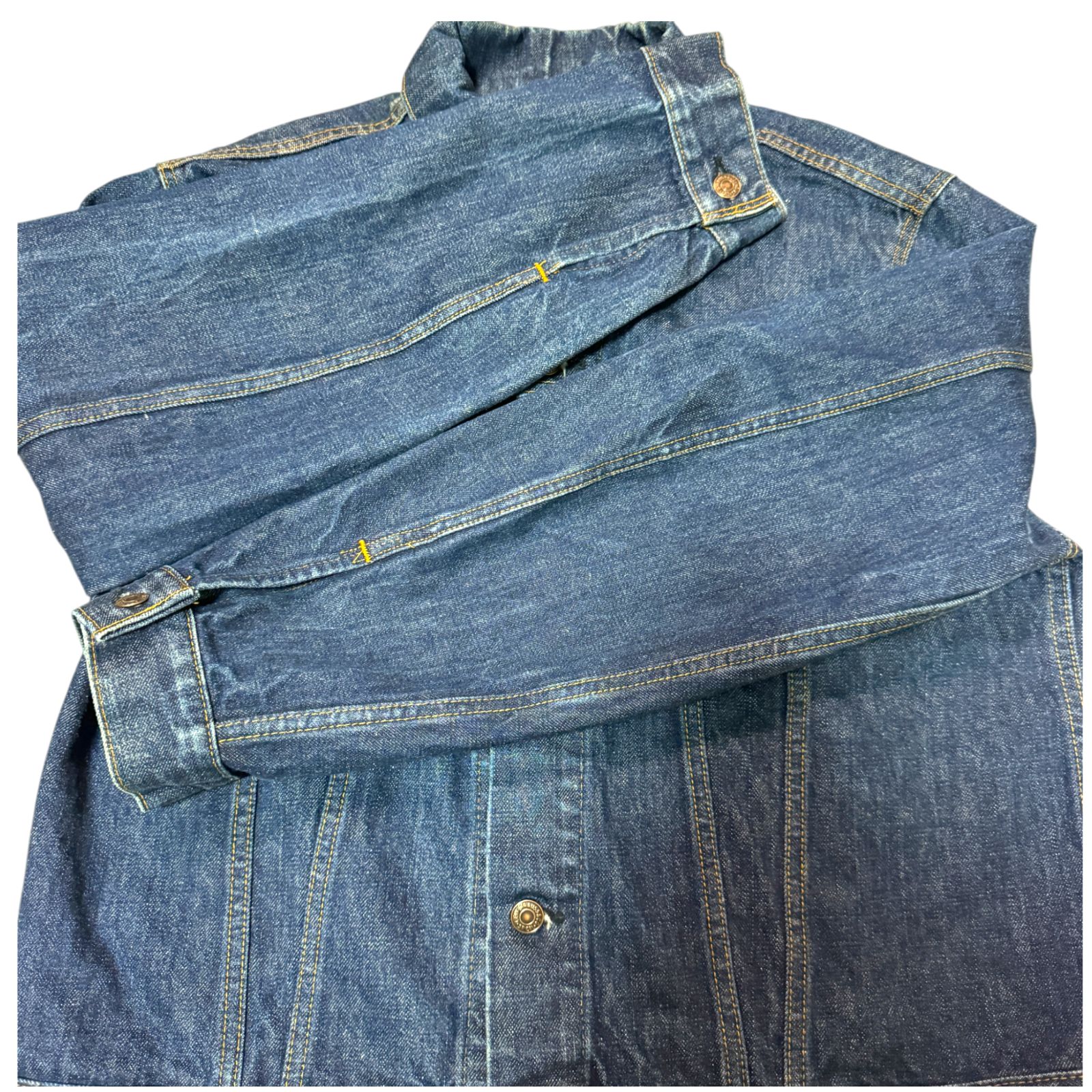 【メル91433】70's Levi's スモールe 70505 46 70s Levi's 70505 スモールE 46 デニムジャケット Gジャン