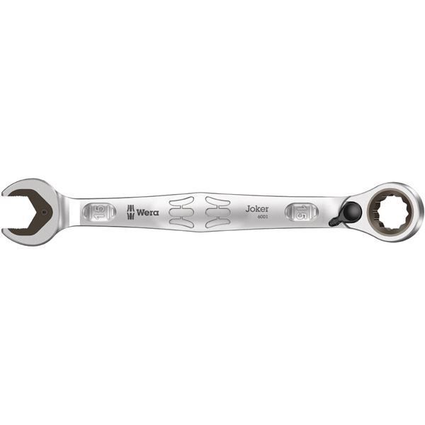 WERA ヴェラ コンビネーション ラチェットレンチ JOKER スパナ部内側口幅15mm 全長199mm 020070 工具 ツール DIY 作業工具 道具