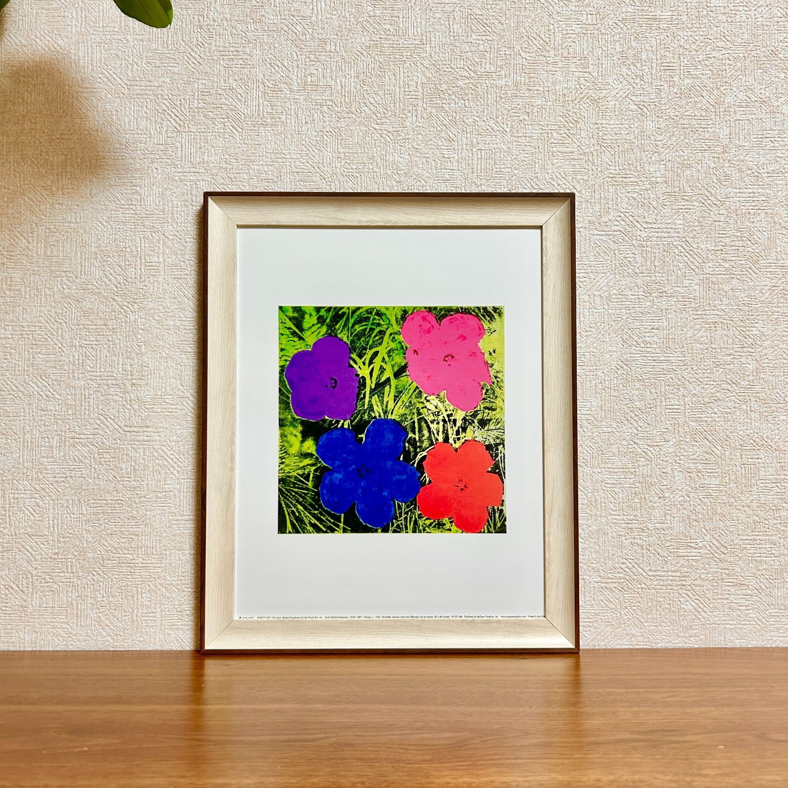 新品☆額縁付アートポスター(BRUCE MCGAW GRAPHICS)☆アンディ