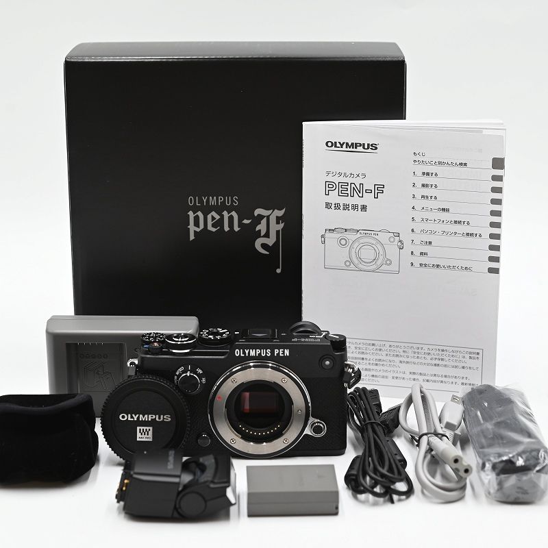 OLYMPUS オリンパス PEN-F ボディ ブラック ミラーレス一眼レフ
