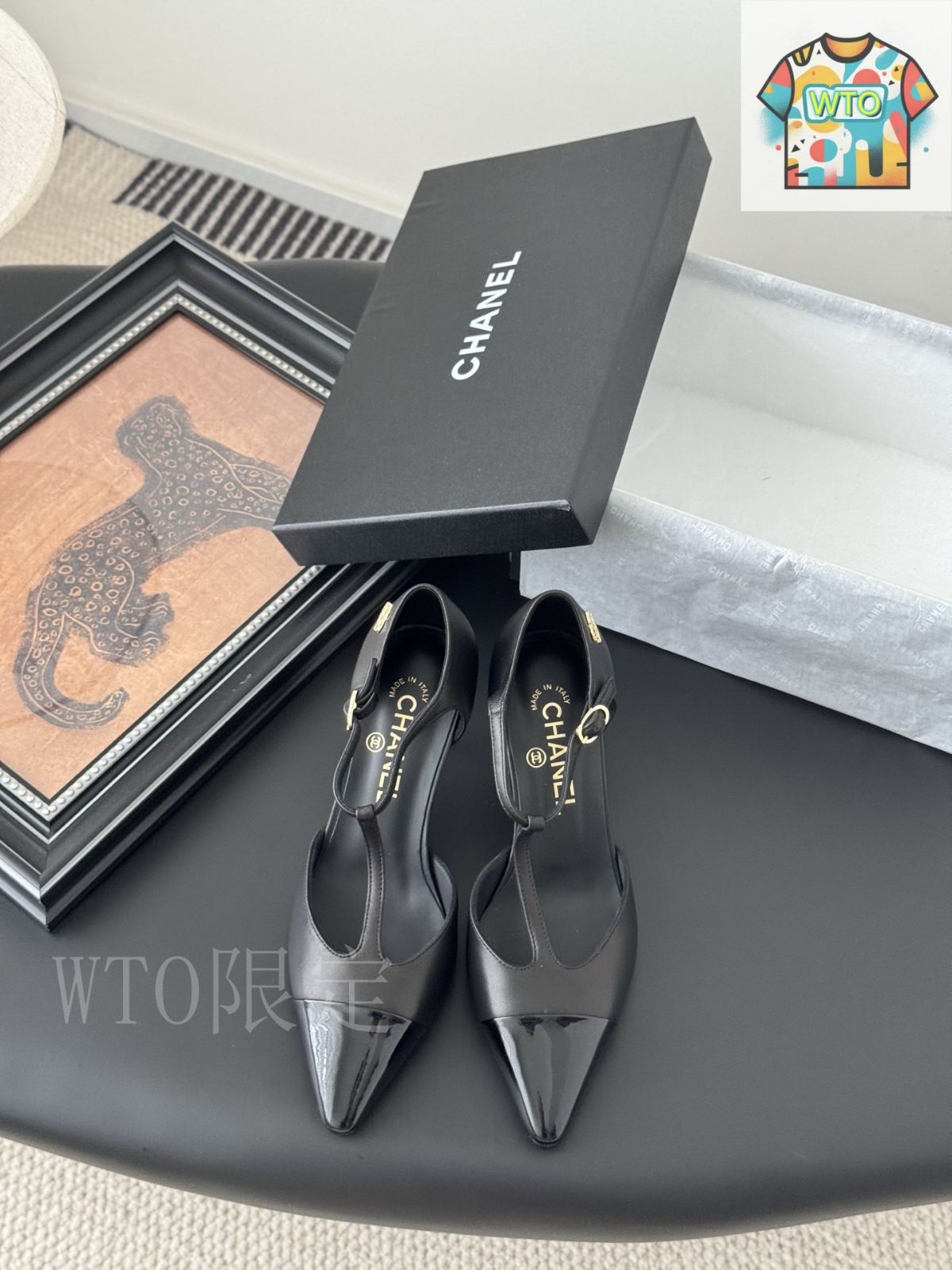 25A CHANEL CC ポインテッドトゥなサンダル Chanel 25C ポイントトゥーポンプ03-3 - メルカリ