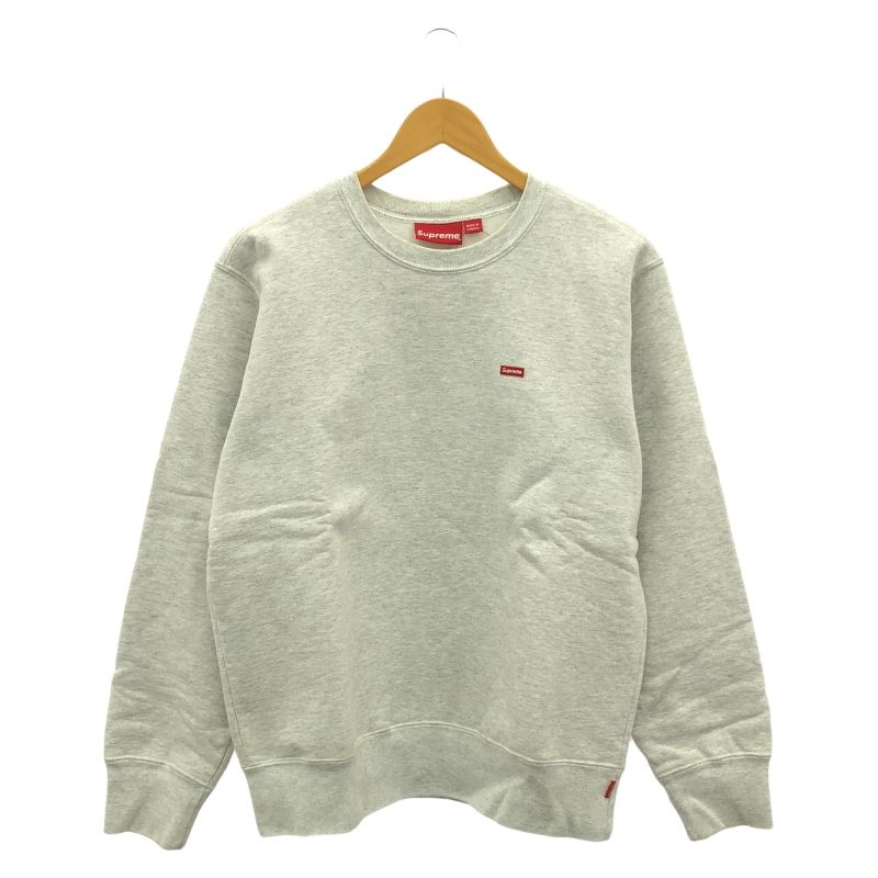Supreme Small Box Logo Crewneck サイズS グレー シュプリーム スモールボックスロゴ スウェット 19