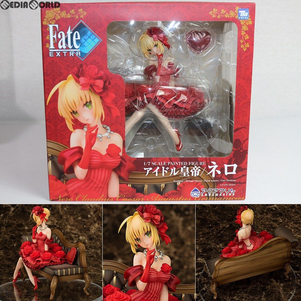 アイドル皇帝　ネロ 「Fateシリーズ」 1/7 SCALE アクアマリン Amazon.com: Aquamarine Fate Series: Idol Emperor Nero 1: 7