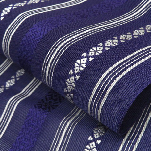 平和屋着物○全通柄 九寸名古屋帯 舞花文 金銀彩 正絹 逸品 CAAY2794hy