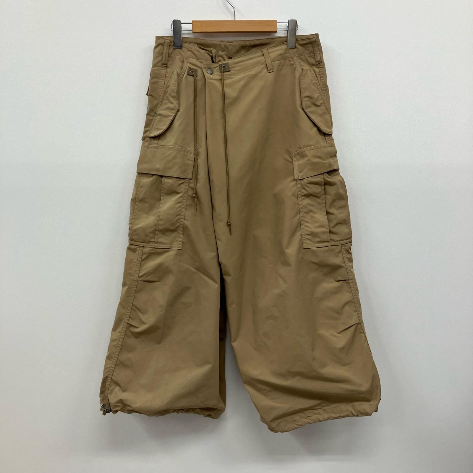 イオン広店 JUNYA WATANABE COMME des GARCONS MAN | ジュンヤワタナベコムデギャルソンマン カーゴパンツ エステルオックスワイドカーゴパンツ WM-P025 ベージュ サイズ XS 107
