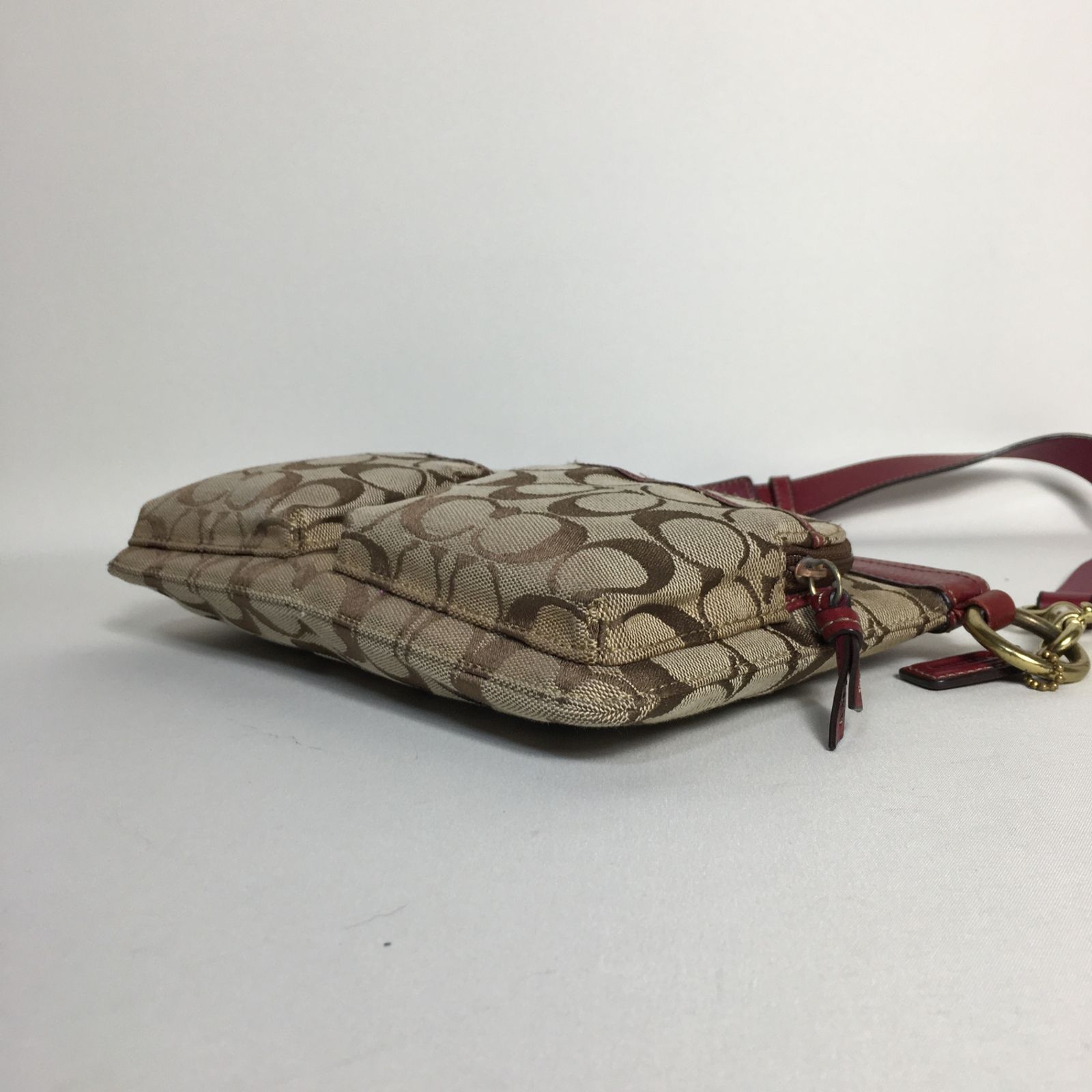 2503-229｜コーチ シグネチャー ベルトバッグ レッド COACH - 2503-229｜コーチ シグネチャー ベルトバッグ レッドの